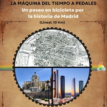 La máquina del tiempo a pedales: un paseo en bicicleta por la historia de Madrid