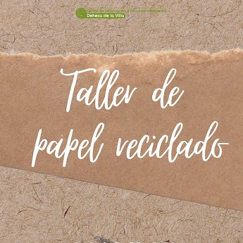 Taller de papel reciclado