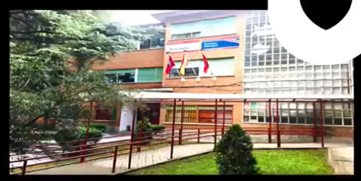 Fachada del colegio público Hernán Cortés