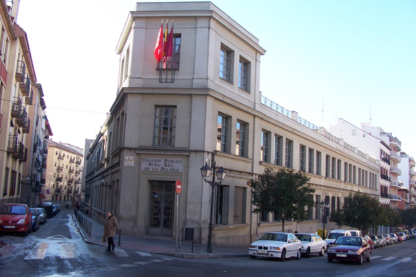Fachada del Colegio P&uacute;blico Nuestra Se&ntilde;ora de la Paloma