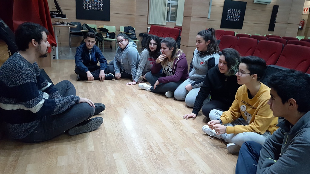 En corro con el profe