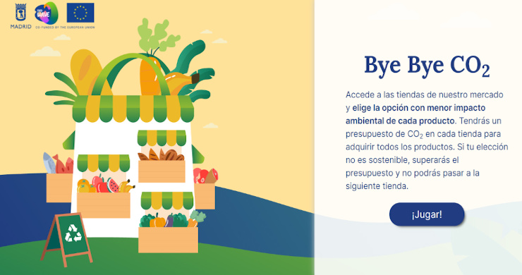 Juego virtual Bye Bye CO2