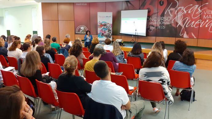 Momento de la ponencia