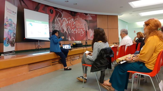 Momento de la ponencia