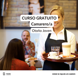 Imagen del cartel del curso Ayudante de Camarero de Oto&ntilde;o Joven