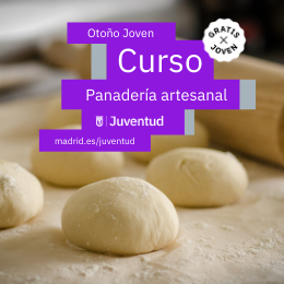 Imagen del cartel del curso Panadería Artesanal de Otoño Joven