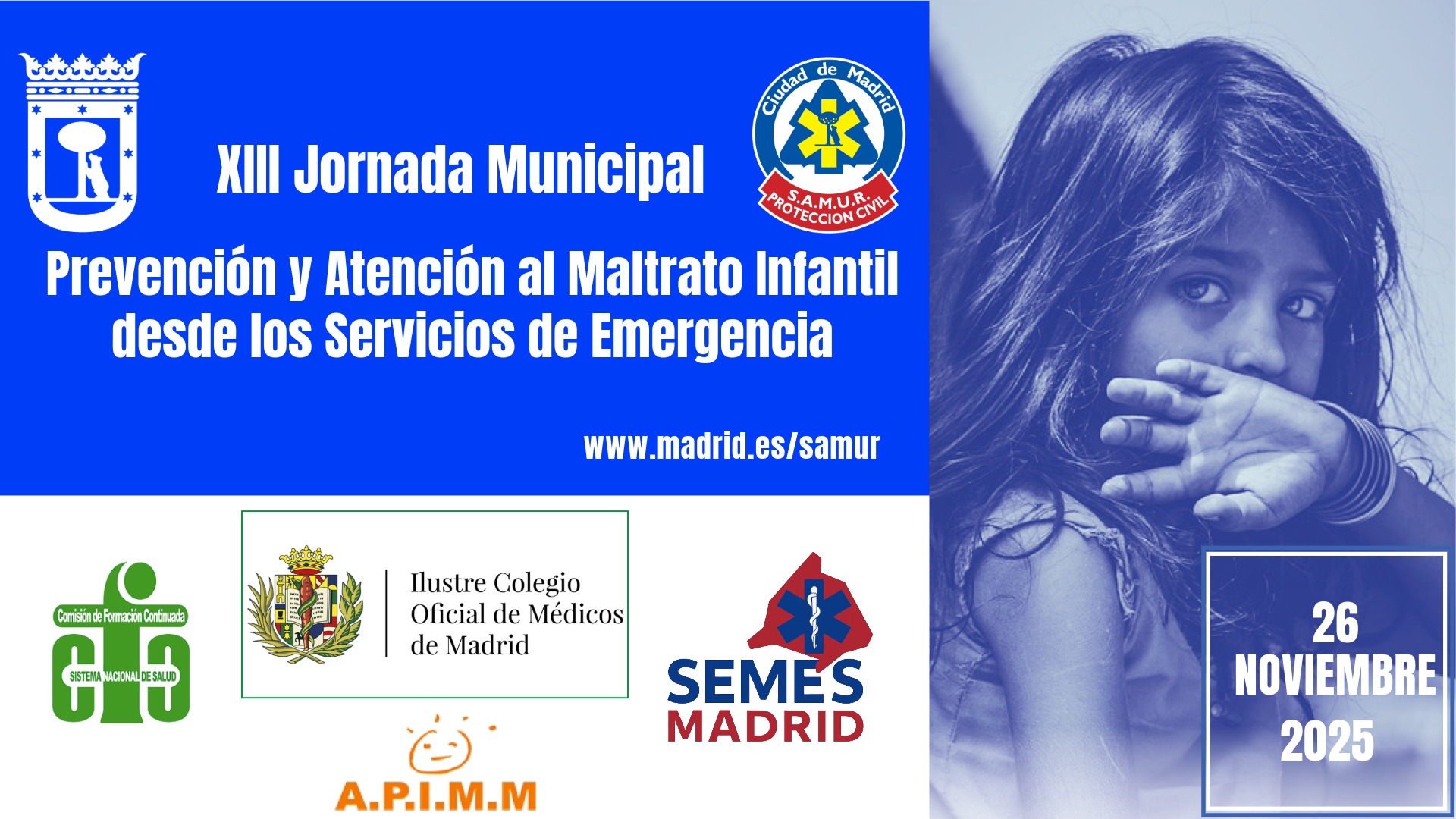 IX Jornada sobre Prevención y Atención al Maltrato Infantil desde los Servicios de Emergencia