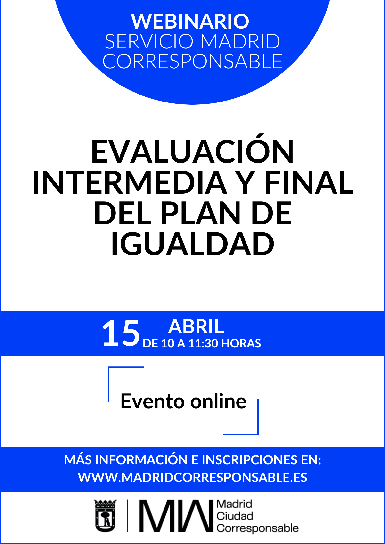 Webinario de Madrid Corresponsable
