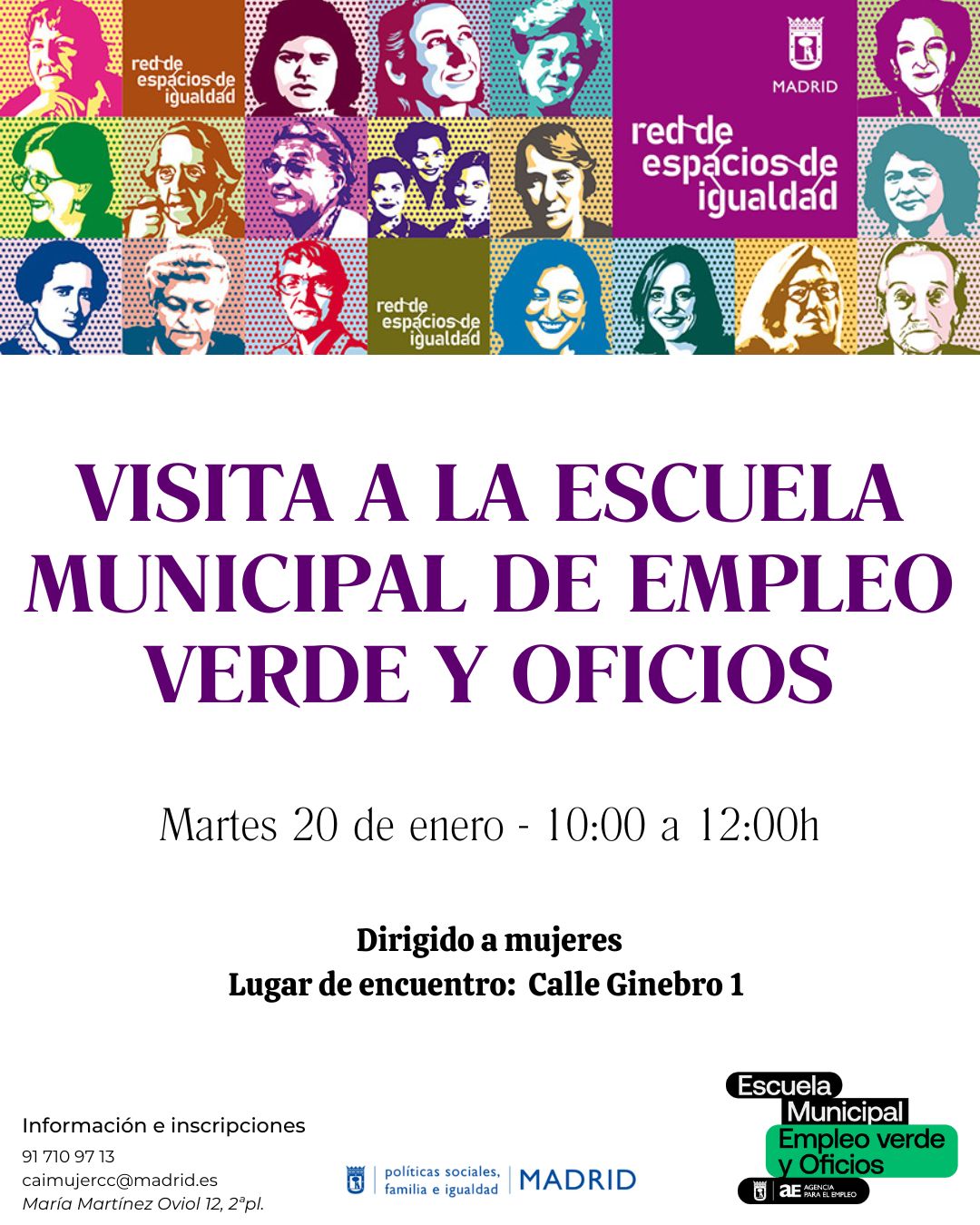 cartel con la misma informaci&oacute;n que lo publicado en web