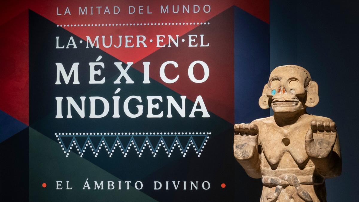 imagen de una de las esculturas que forman parte de la exposición