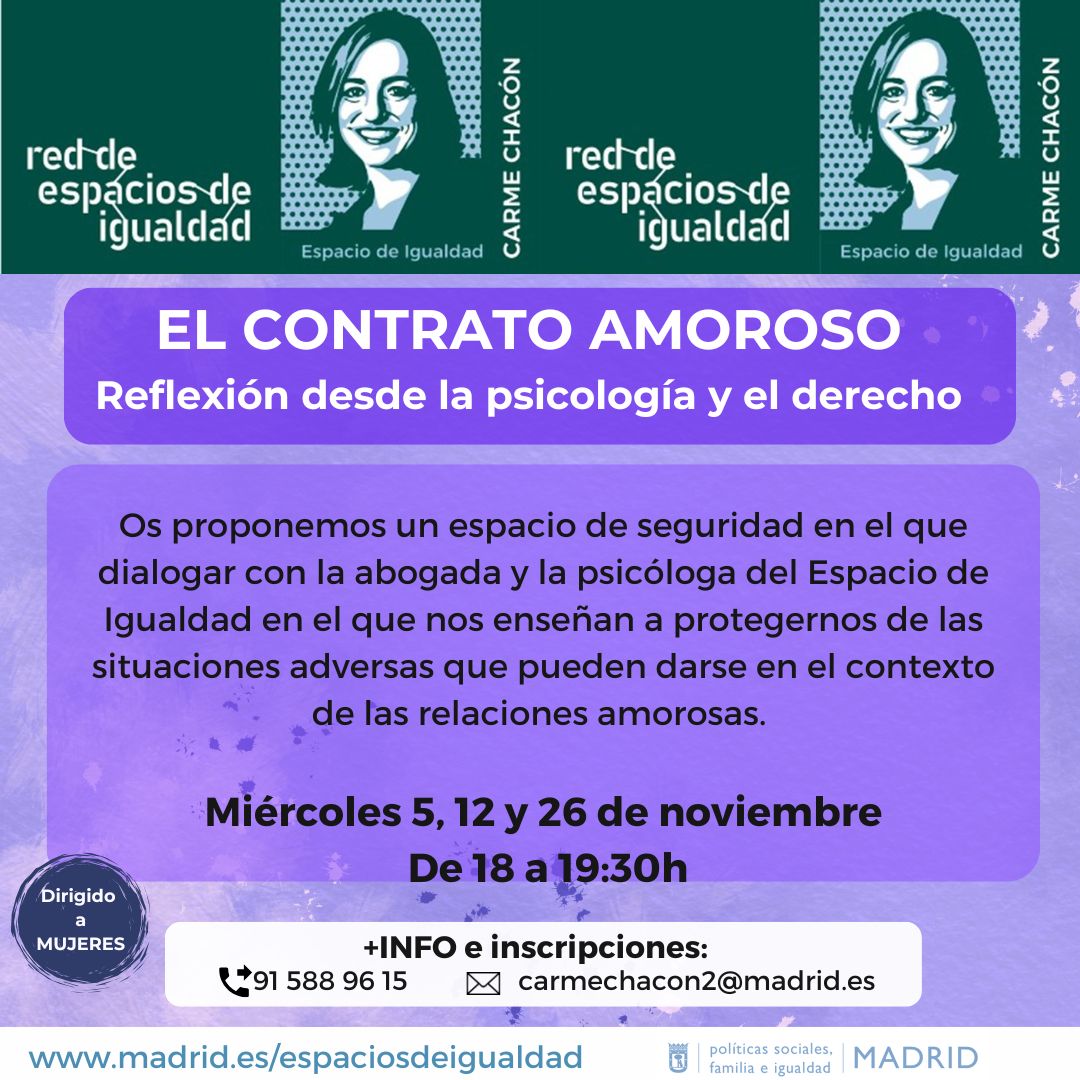 Cartel con texto contenido en web