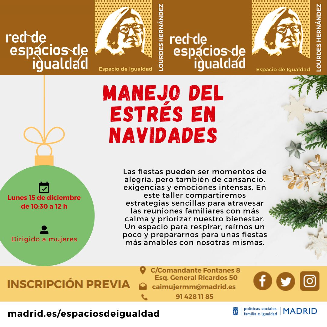 Cartel con el texto contenido en web