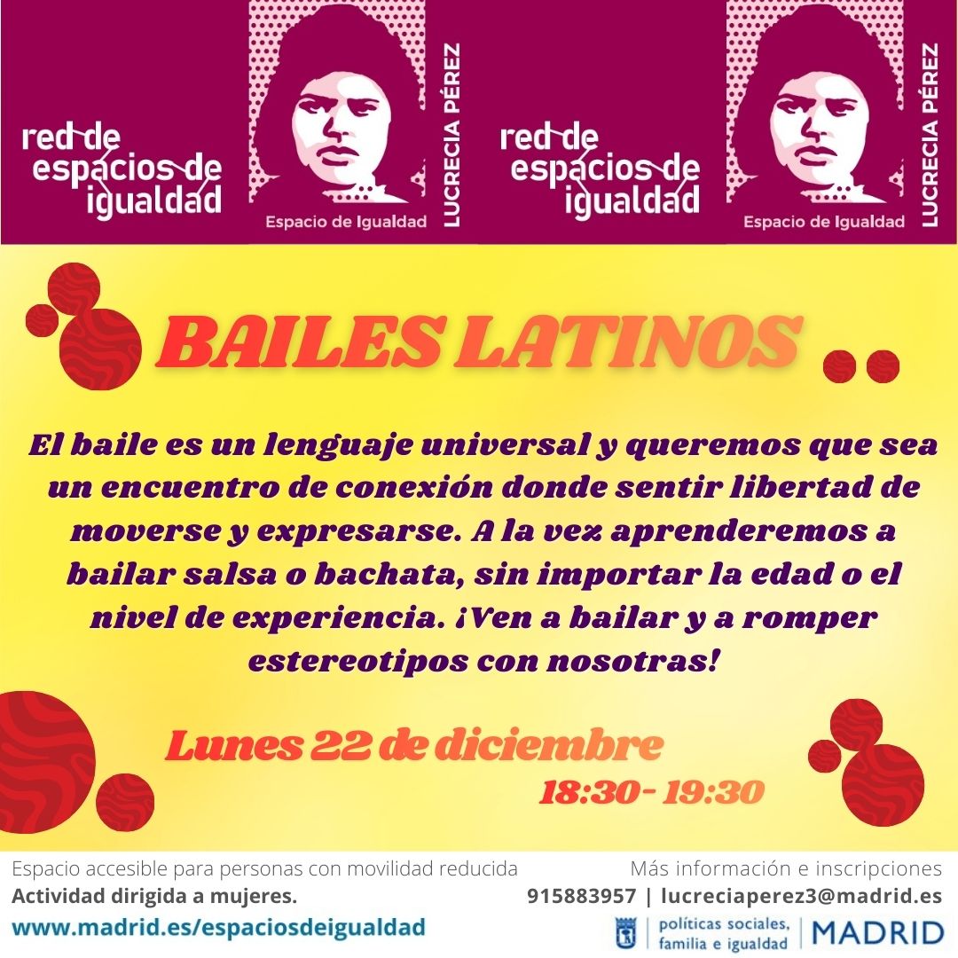 Cartel con el texto contenido en web