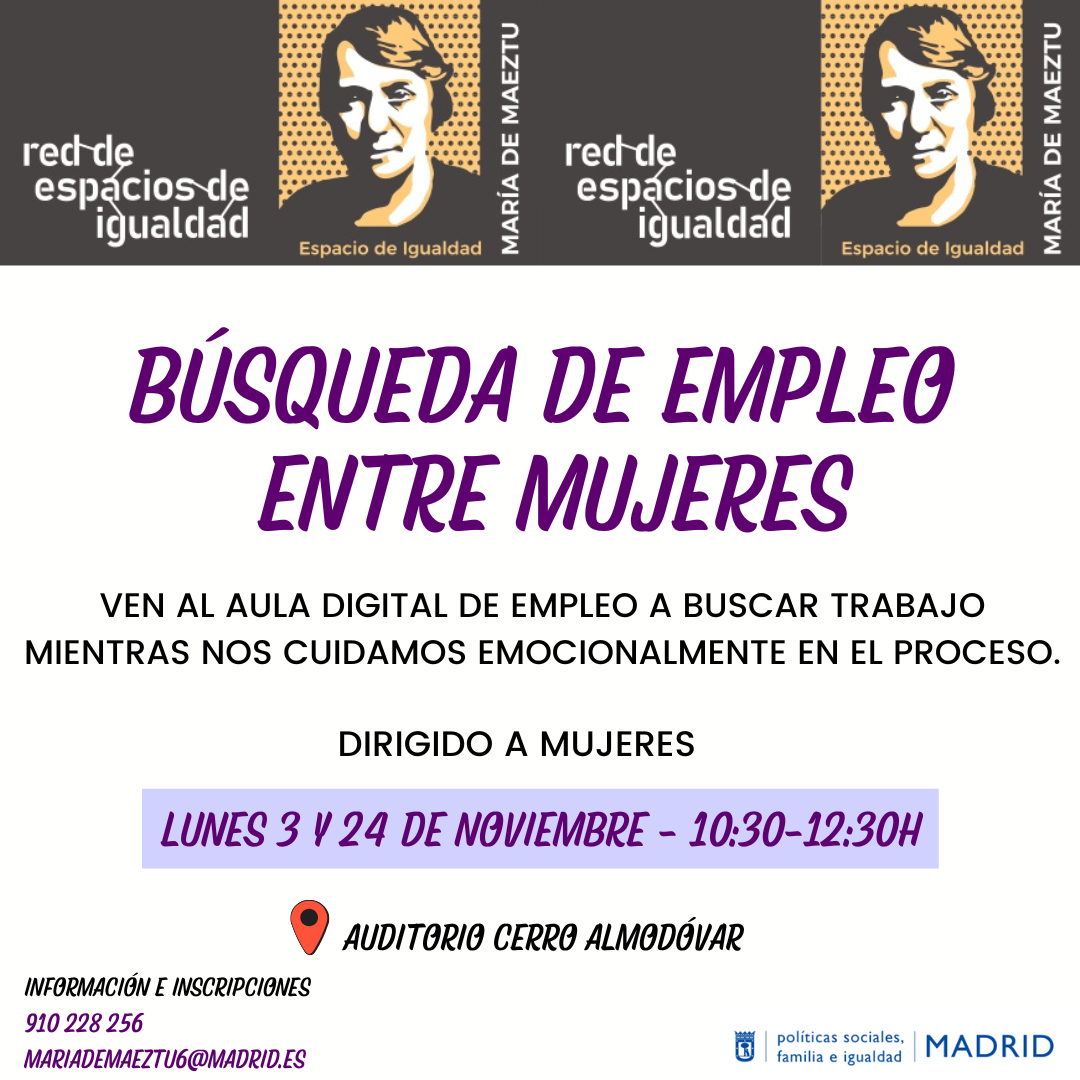 cartel con el texto contenido en web