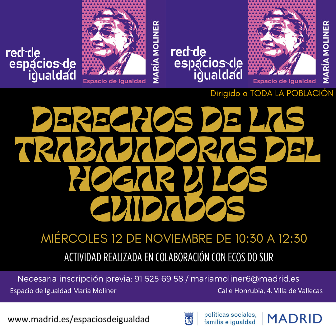 Cartel con el texto contenido en web