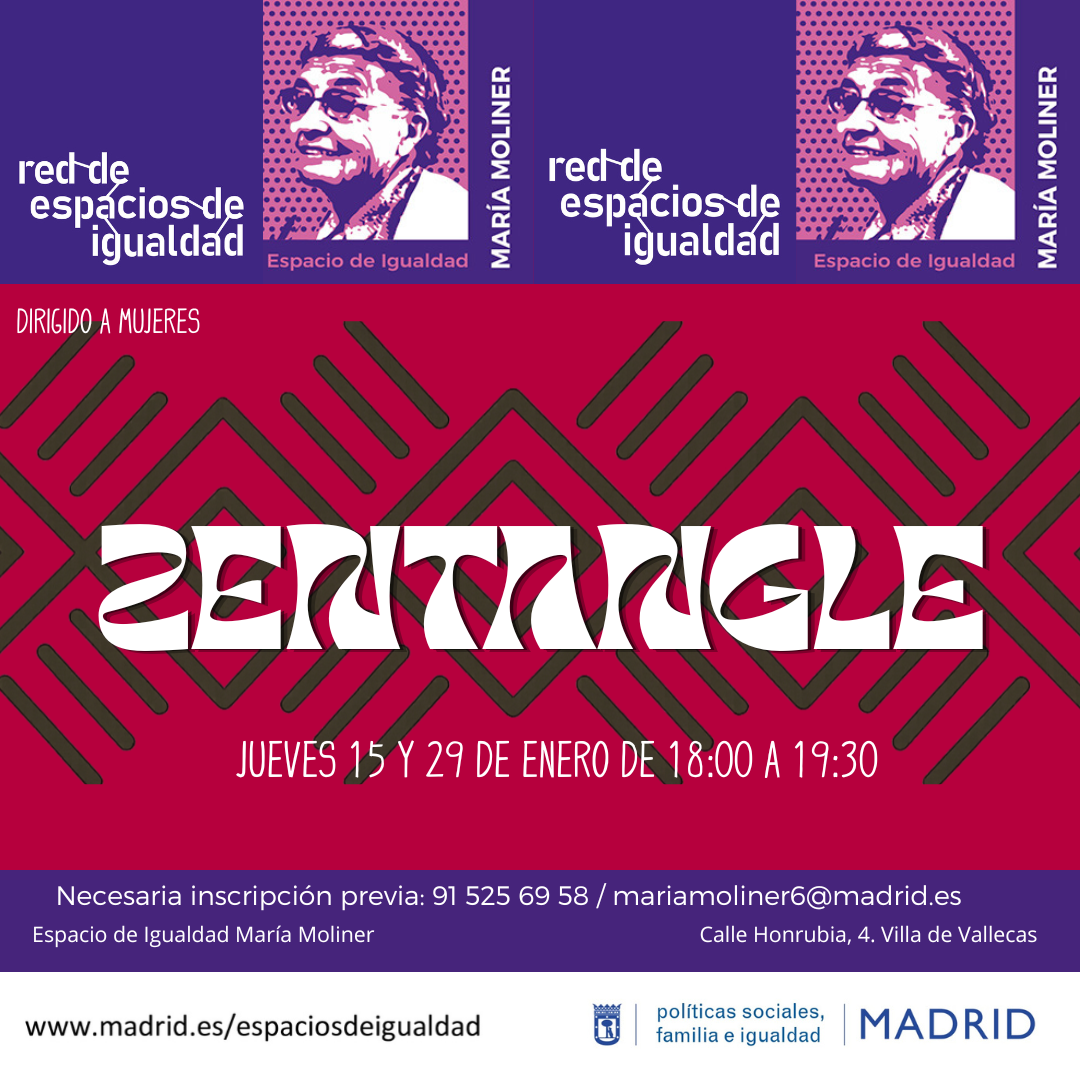 Cartel con el texto contenido en web