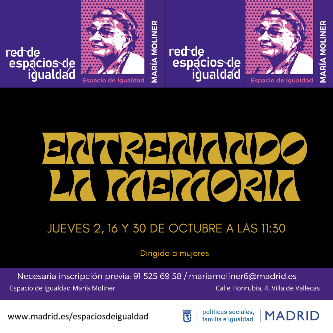 cartel con el título de la actividad