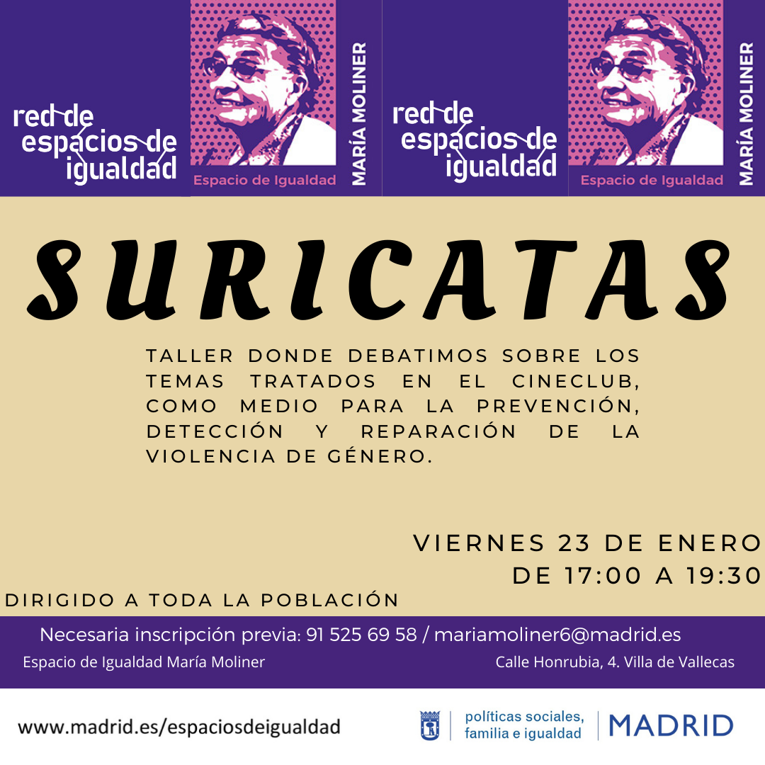 Cartel con el texto contenido en web