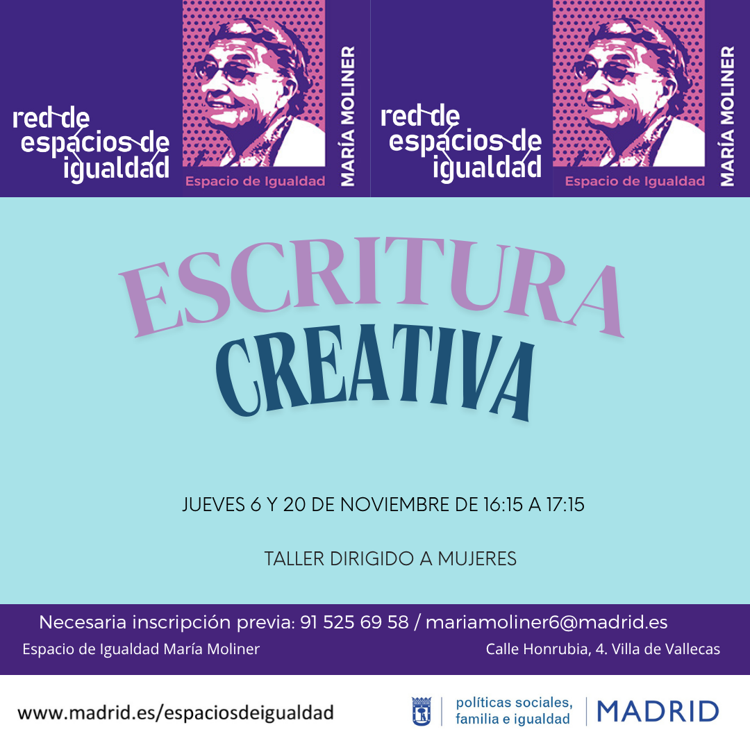 Cartel con texto con la misma información que en web