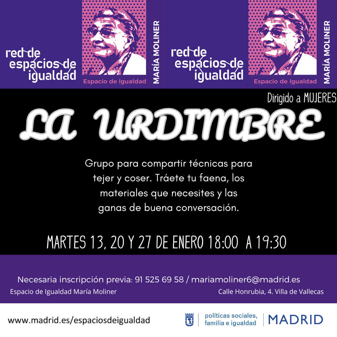 Cartel con el texto contenido en web