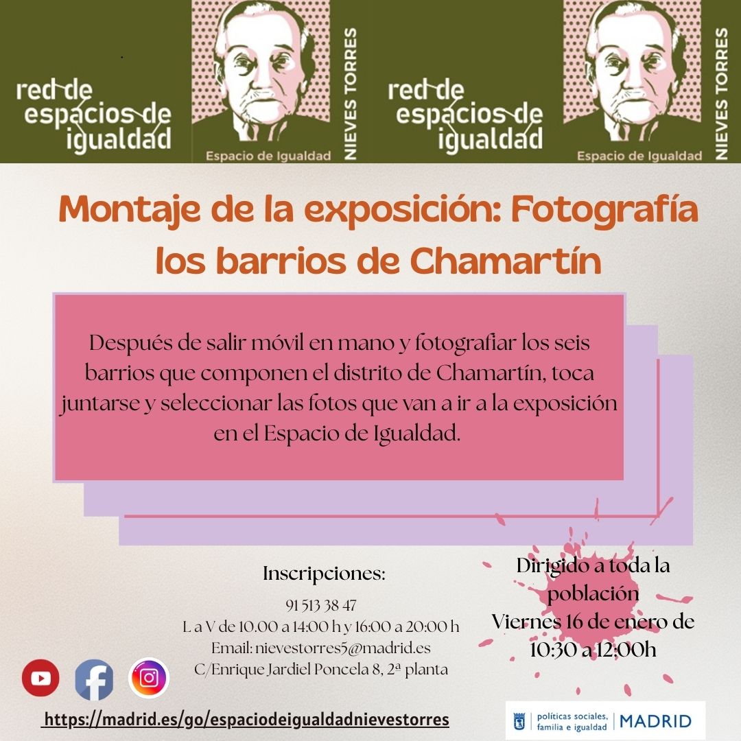 fotografia chamart&iacute;n exposicion