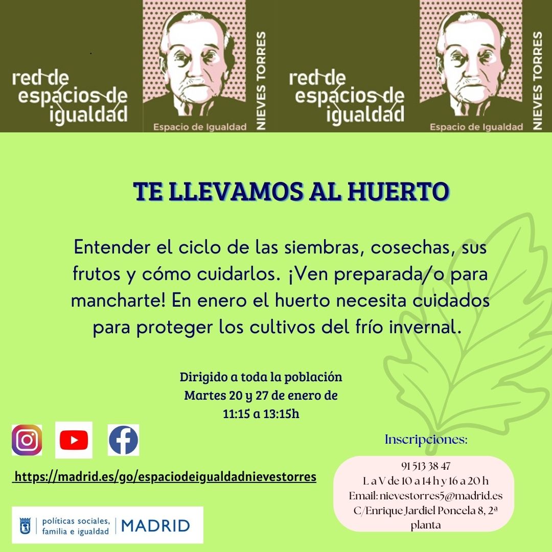 Cartel con el texto contenido en web