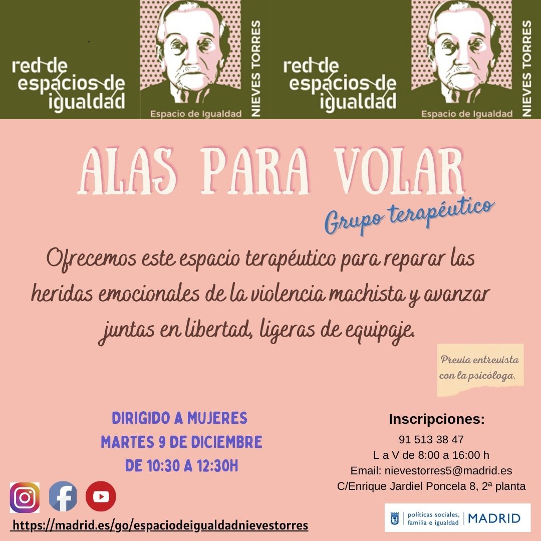 cartel de la actividad con el mismo texto que en la web