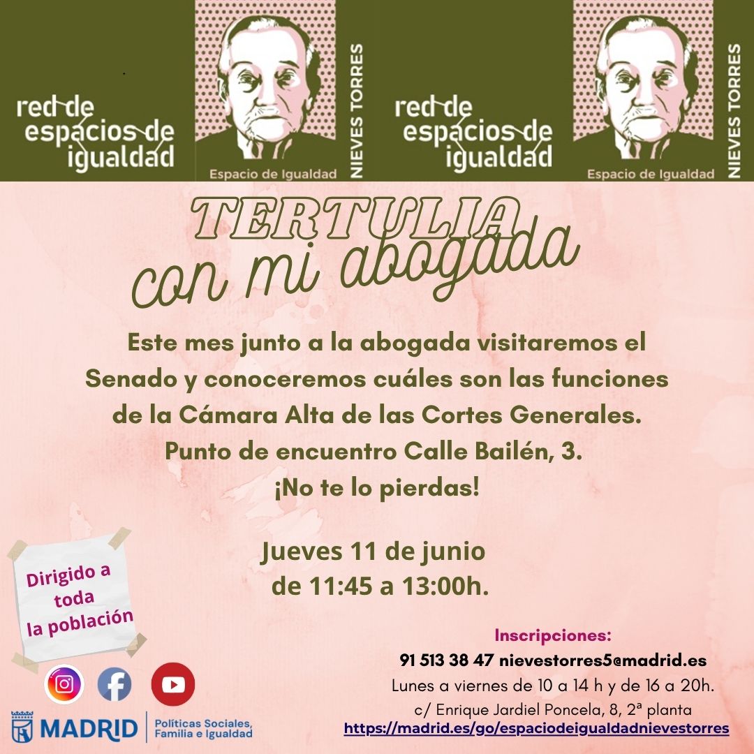 cartel con texto informativo similar a lo publicado en web
