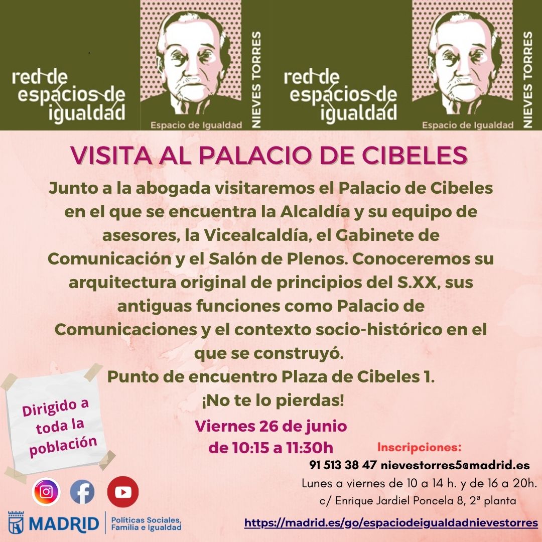 cartel con texto con la misma informaci&oacute;n que la publicada en web