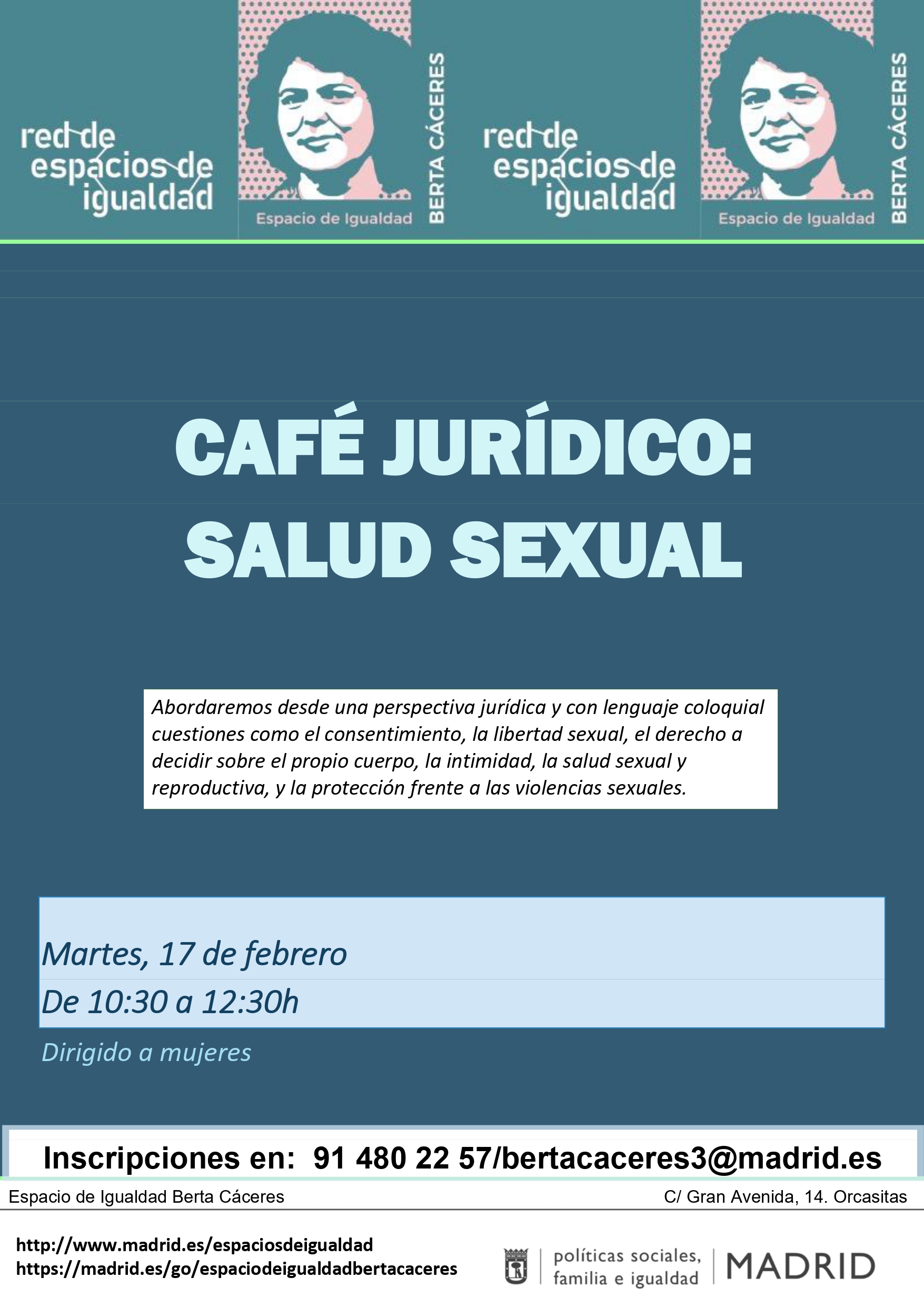 cartel con la misma informaci&oacute;n que lo publicado en web