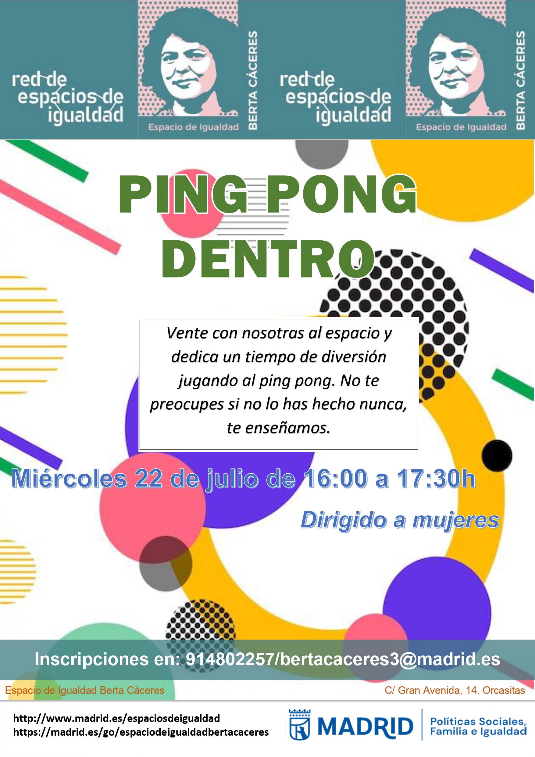 cartel con la misma informaci&oacute;n que la publicada en web