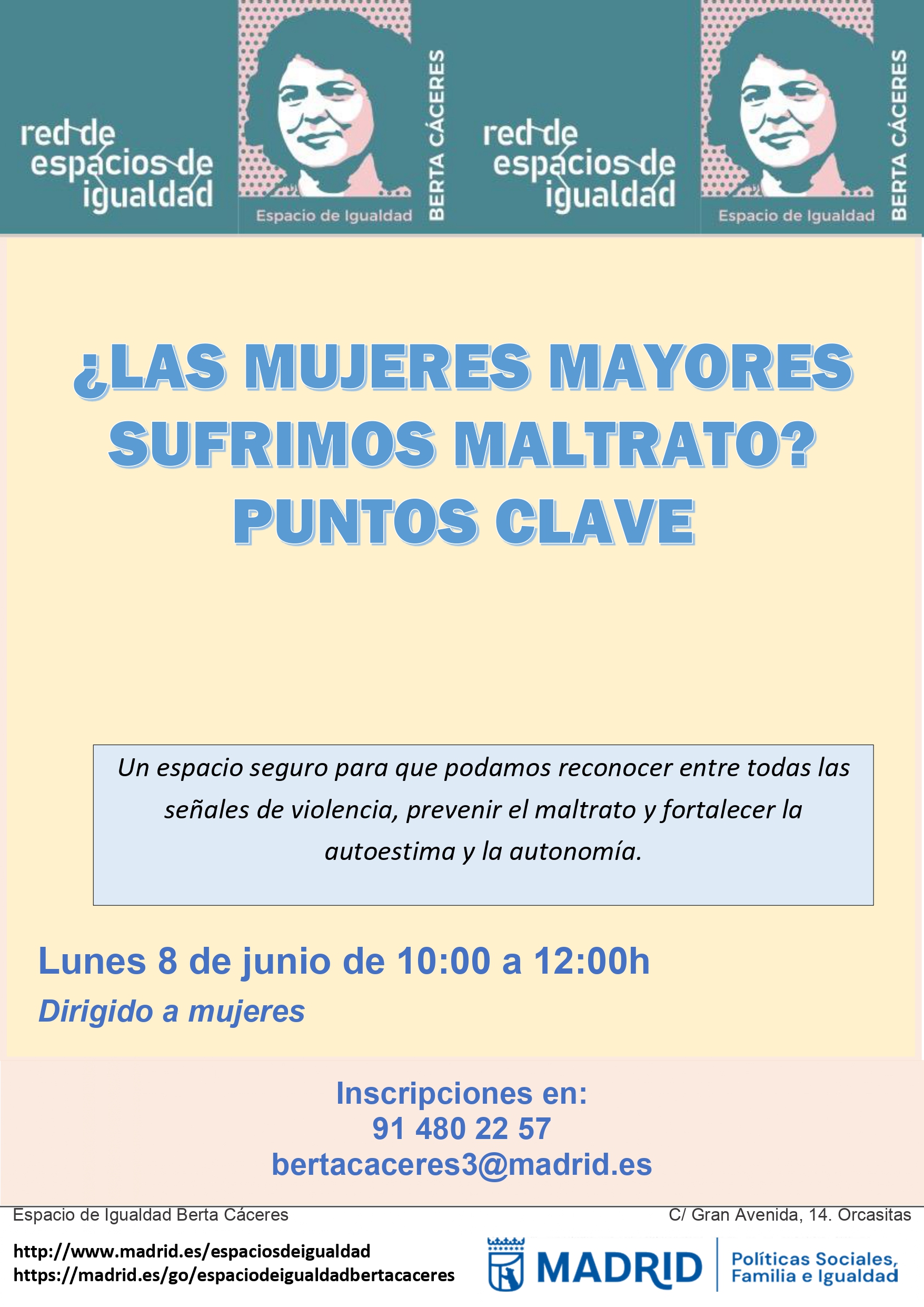 cartel con la misma informaci&oacute;n que la publicada en web