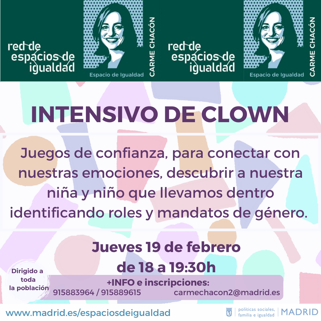 Cartel con el texto contenido en web