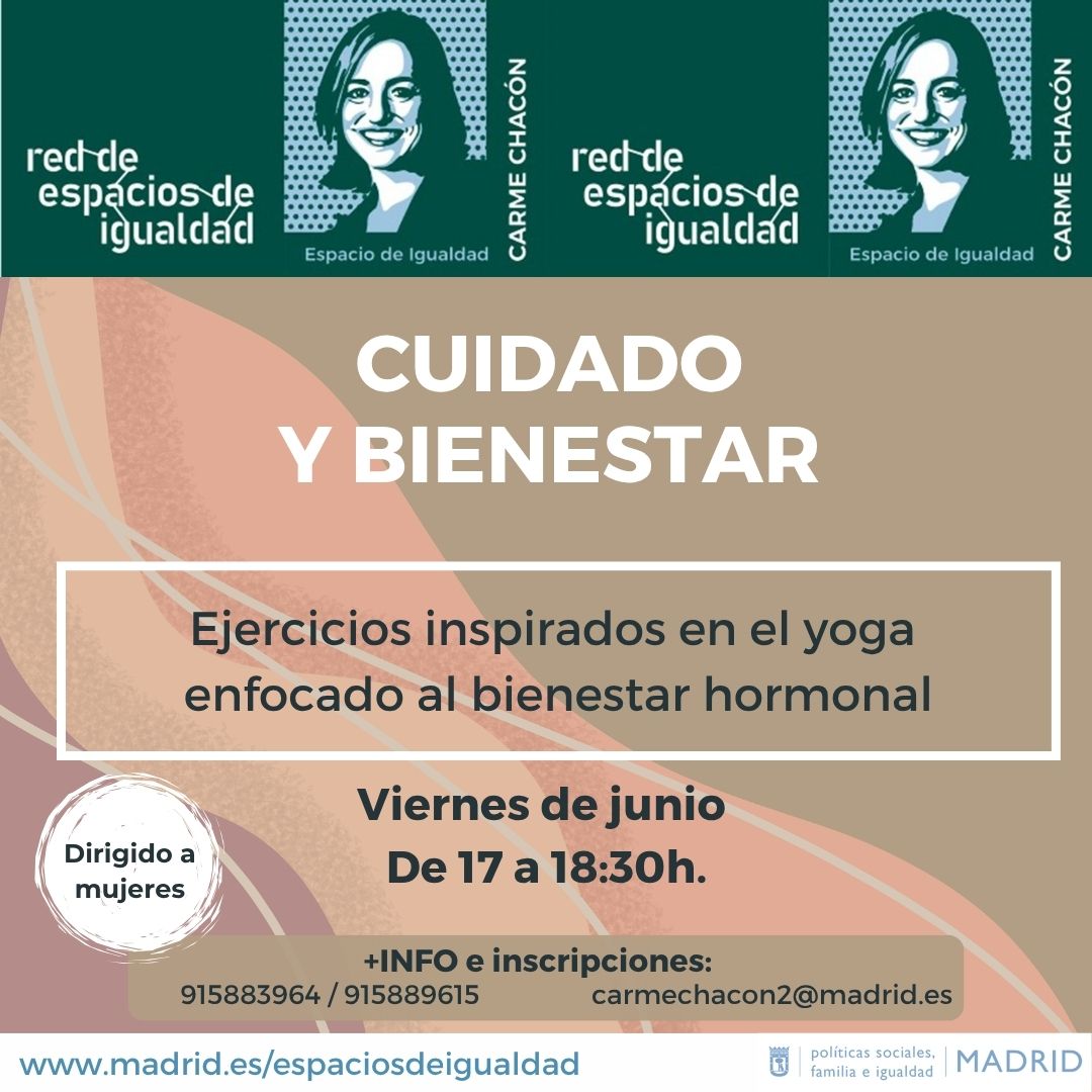 Cartel con el texto contenido en web
