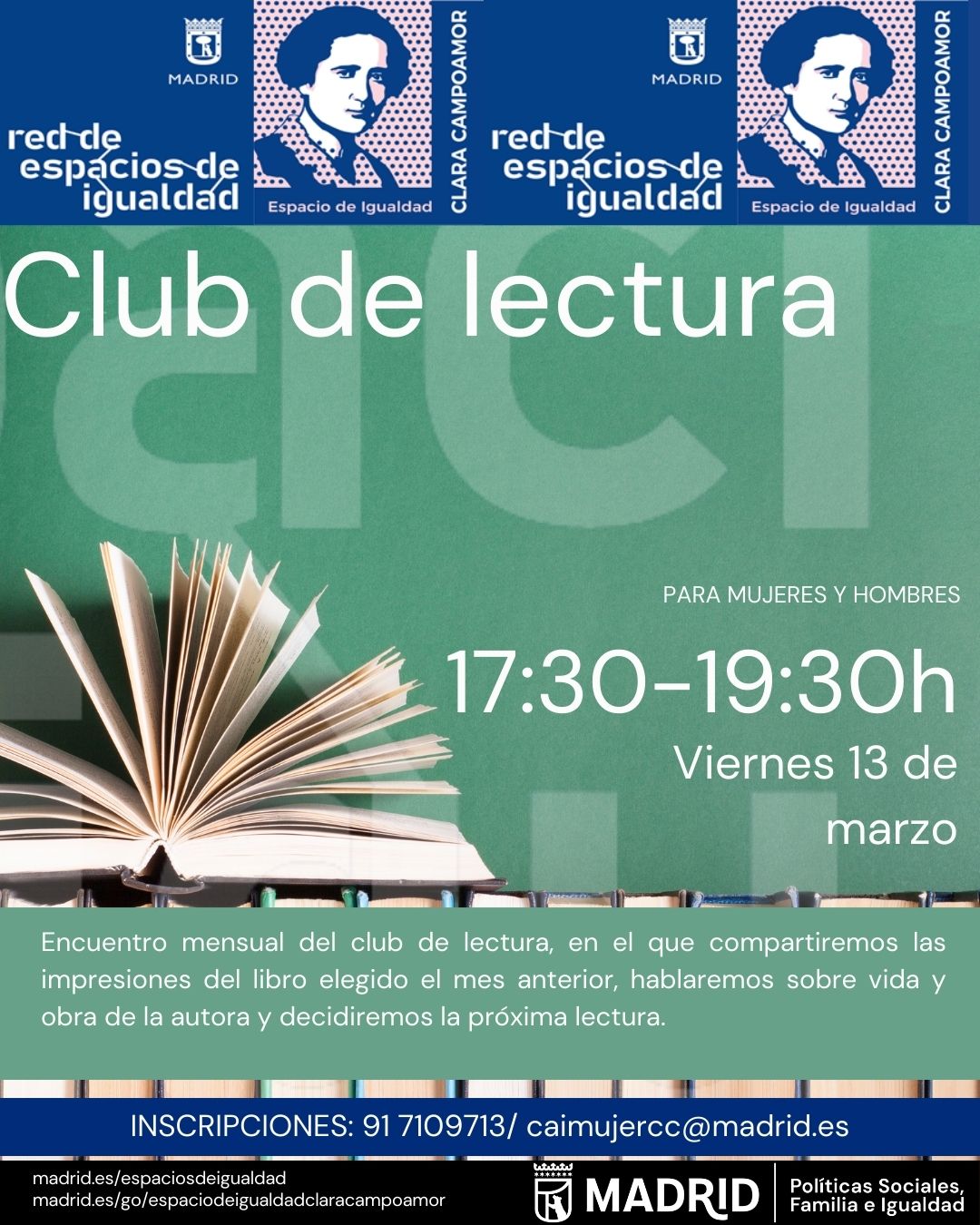 Cartel con texto con la misma informaci&oacute;n que en web