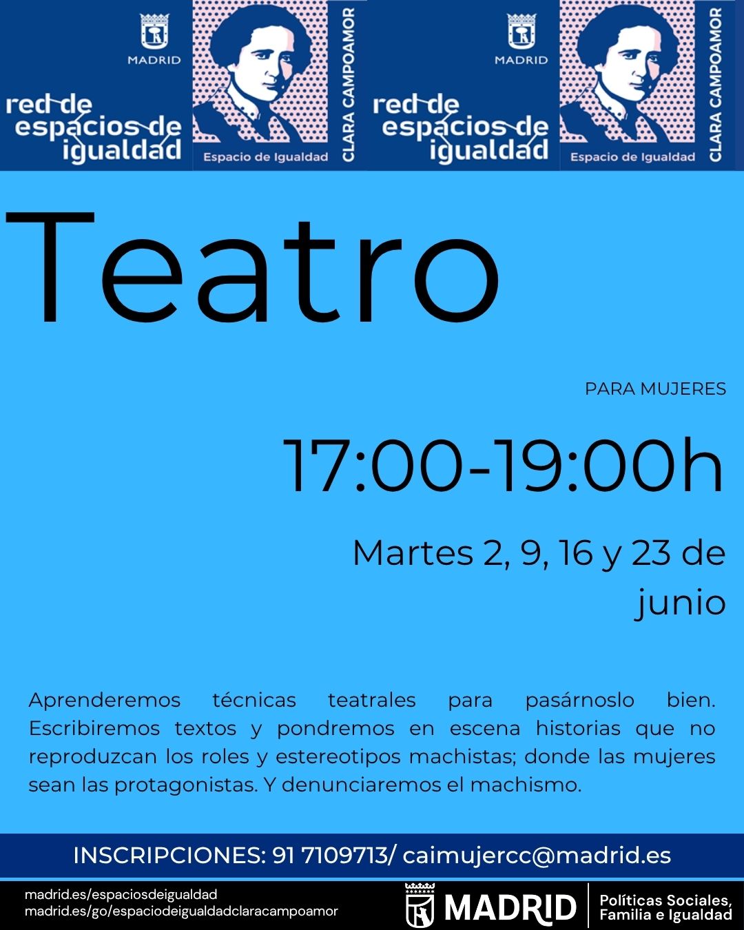 Cartel con la misma informaci&oacute;n que la publicada en web