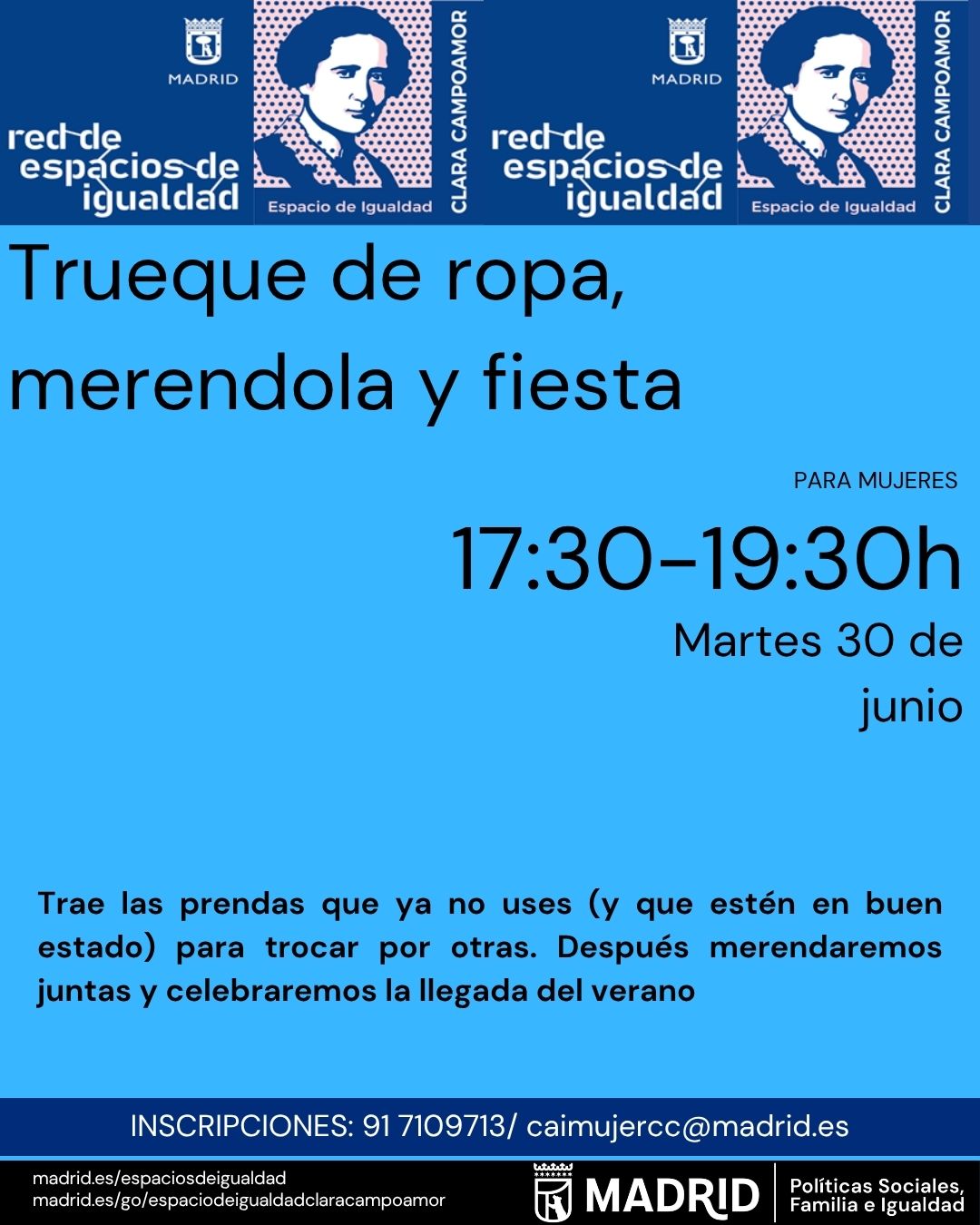 cartel con texto informativo similar al publicado en web