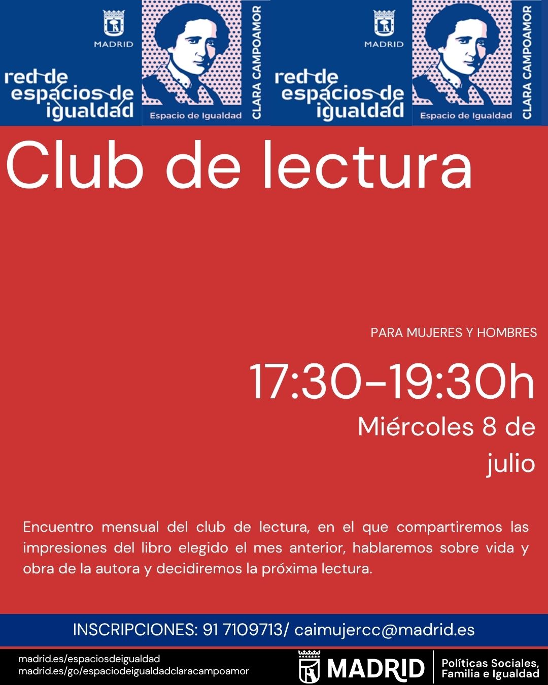Cartel con texto con la misma informaci&oacute;n que en web