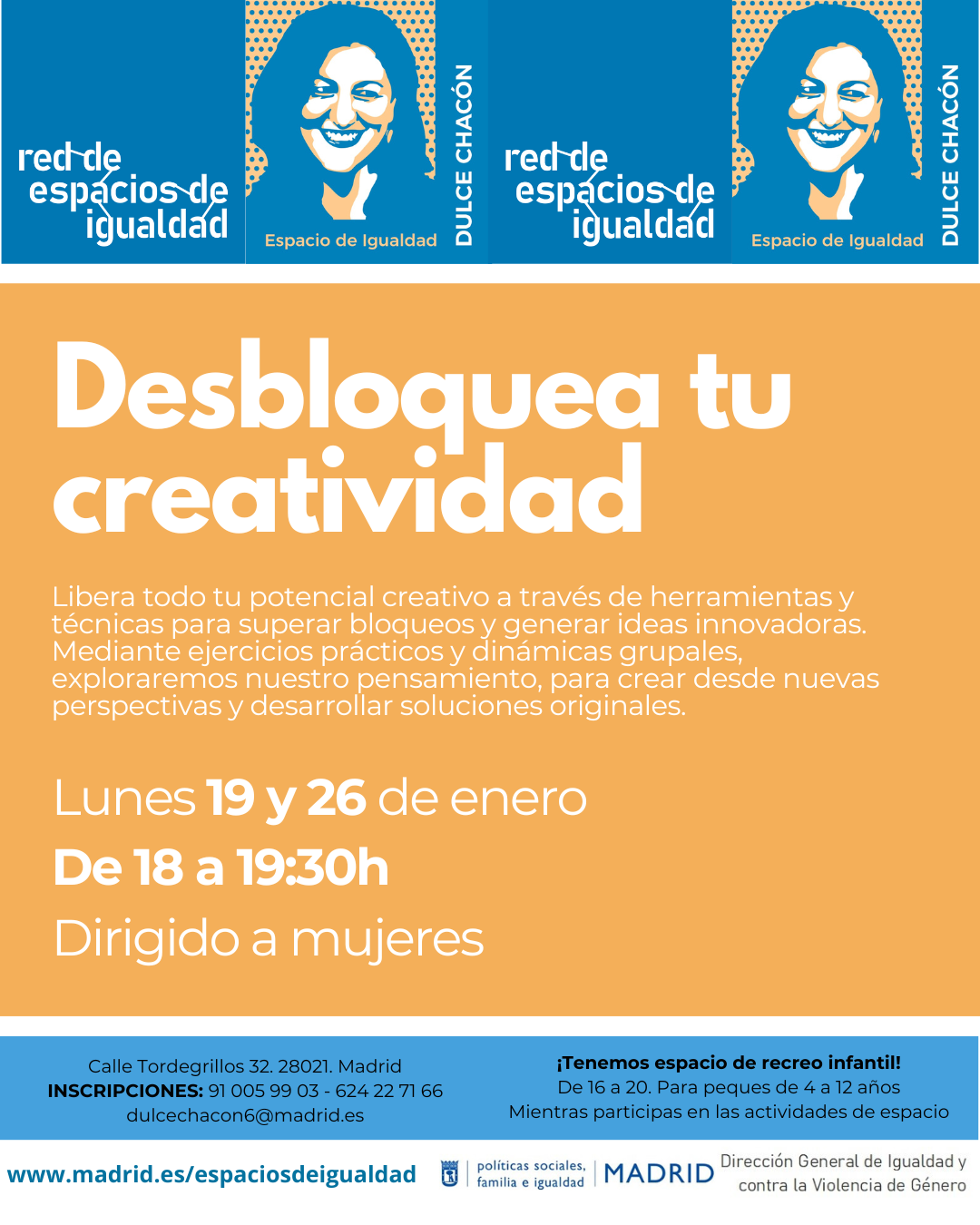 cartel con texto informativo similar a lo publicado en web