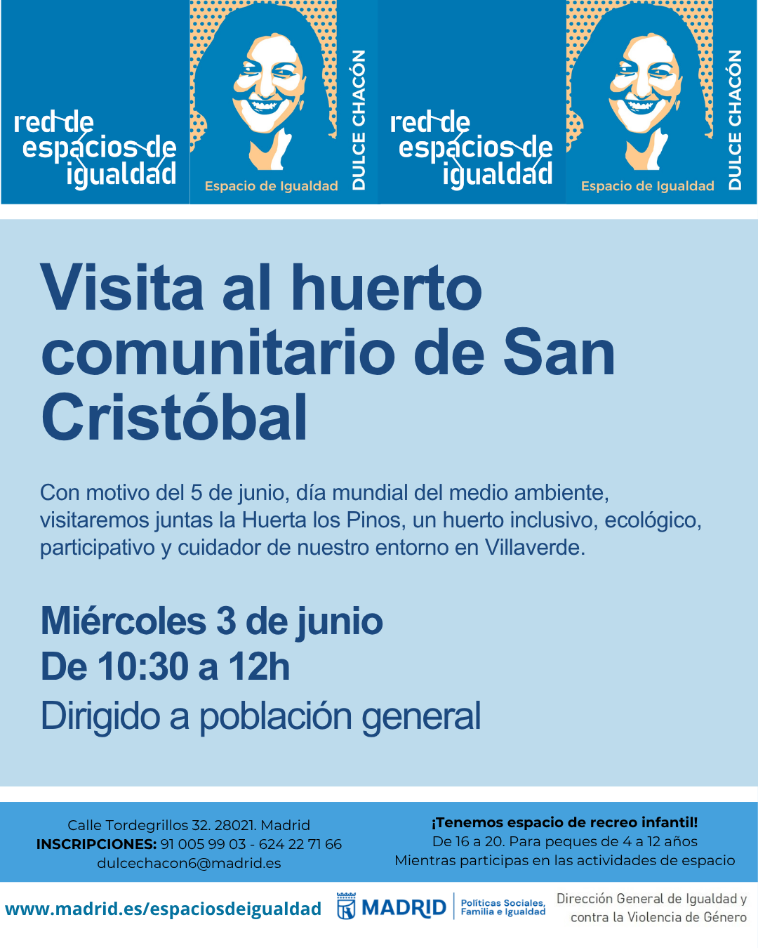 cartel con texto informativo similar a lo publicado en web