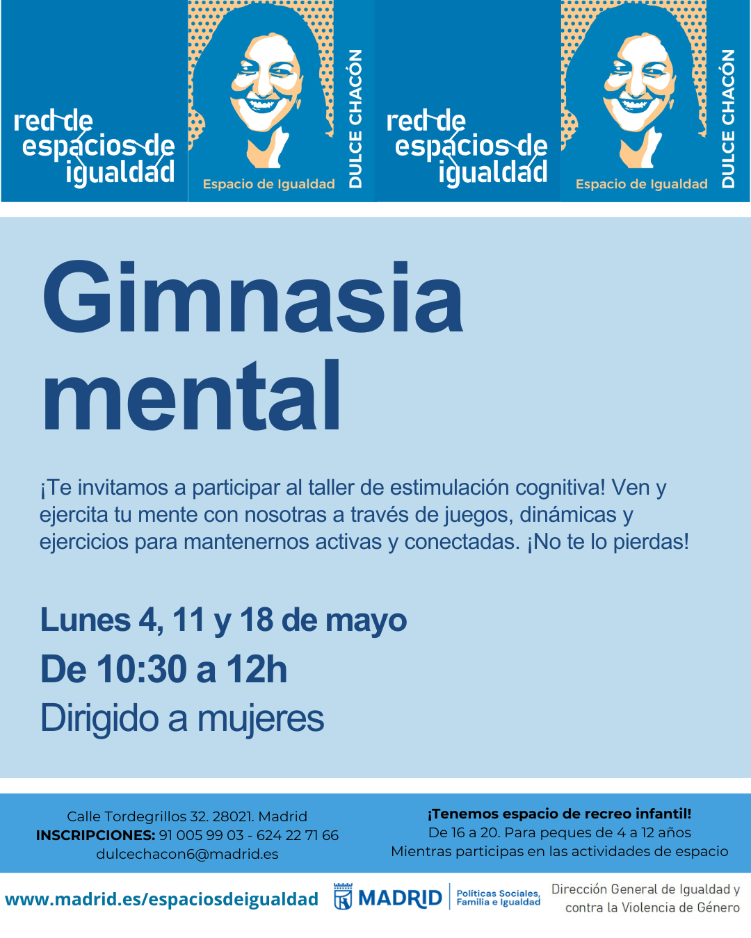 cartel con texto informativo similar a lo publicado en web