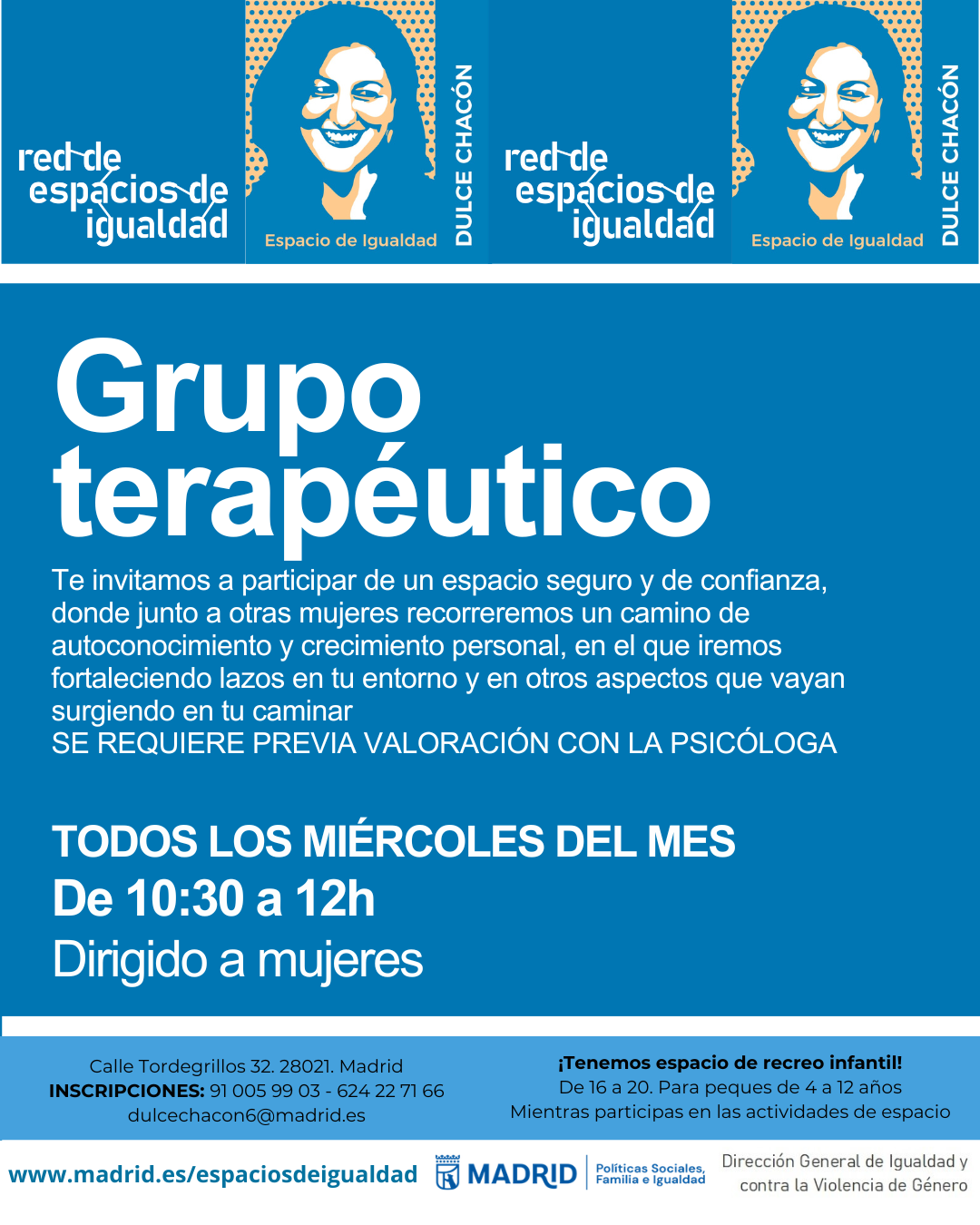 cartel con texto informativo similar a lo publicado en web