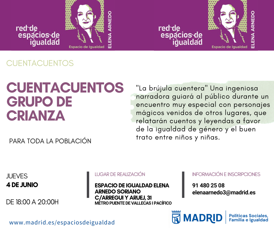 Cartel con el texto contenido en web