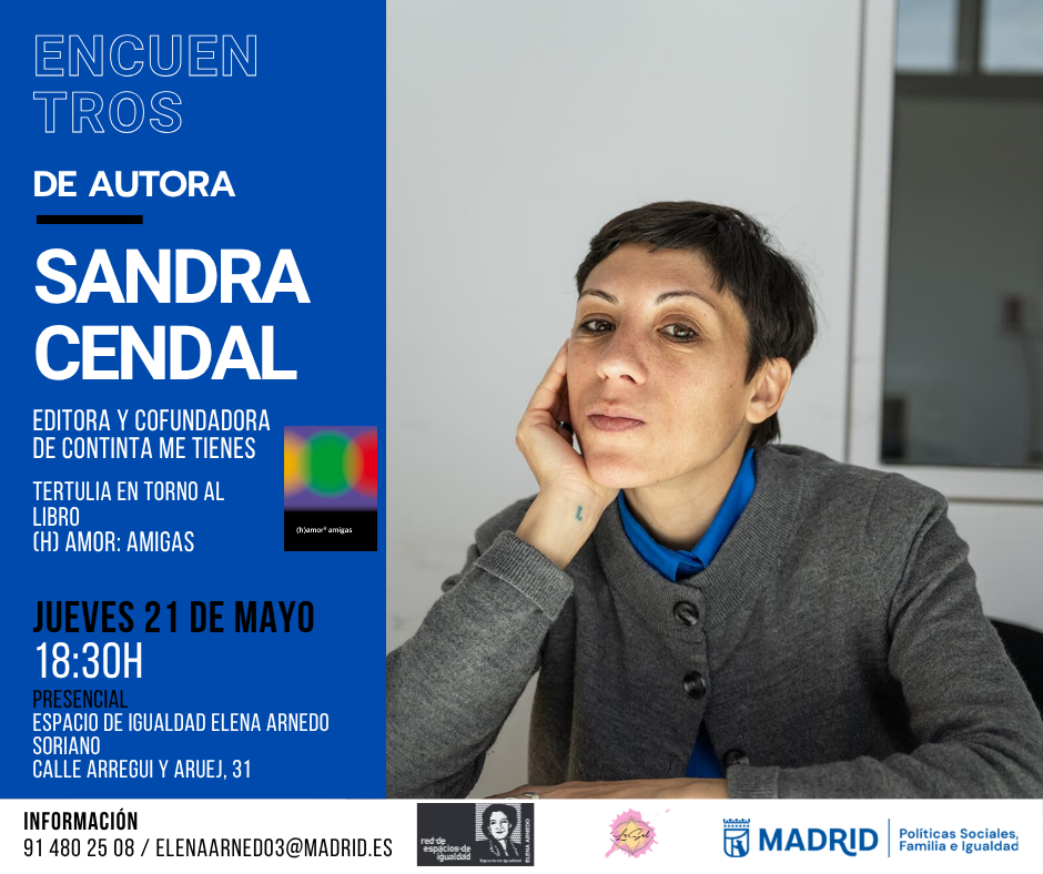 Cartel con el texto contenido en web