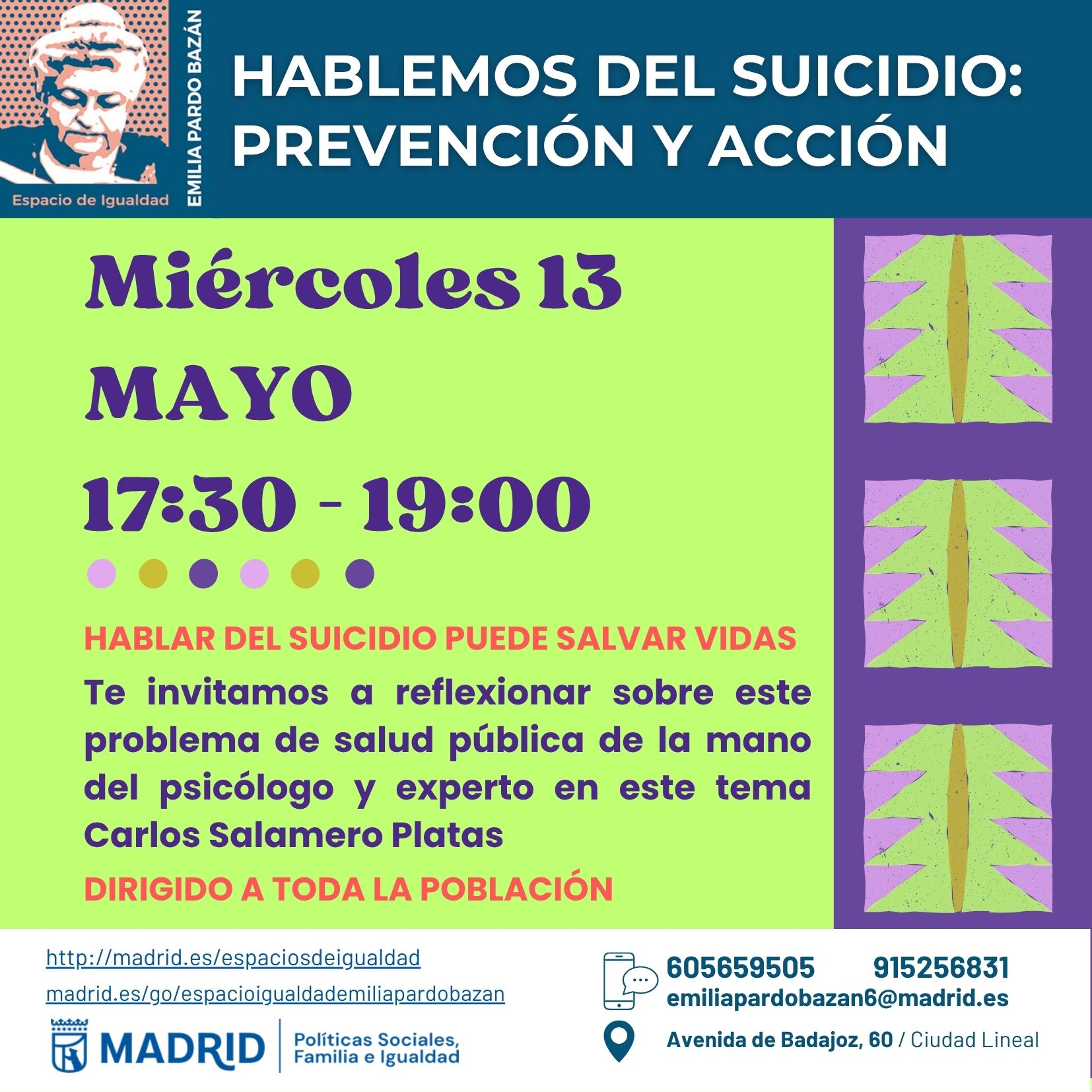 Cartel con la misma informaci&oacute;n que la publicada en web