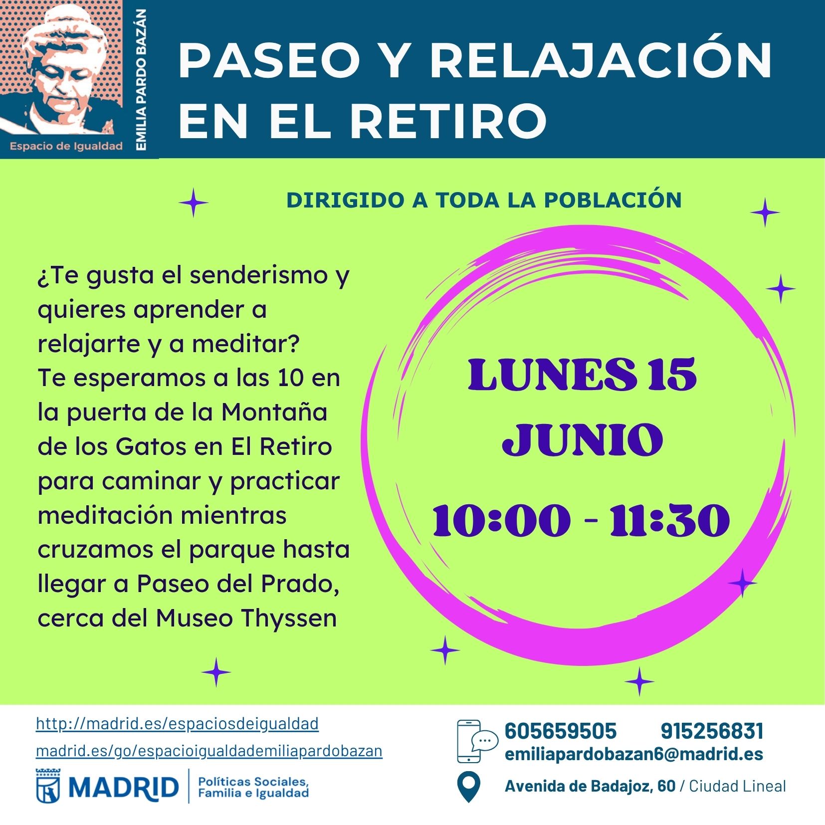 Cartel con la misma informaci&oacute;n que la publicada en web