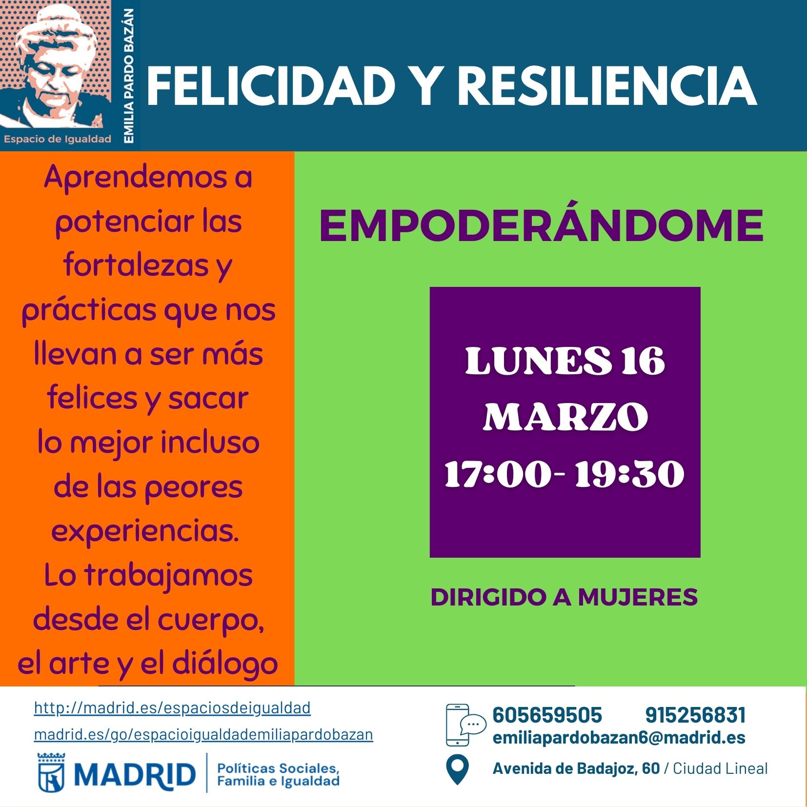 Cartel con la misma informaci&oacute;n que la publicada en web