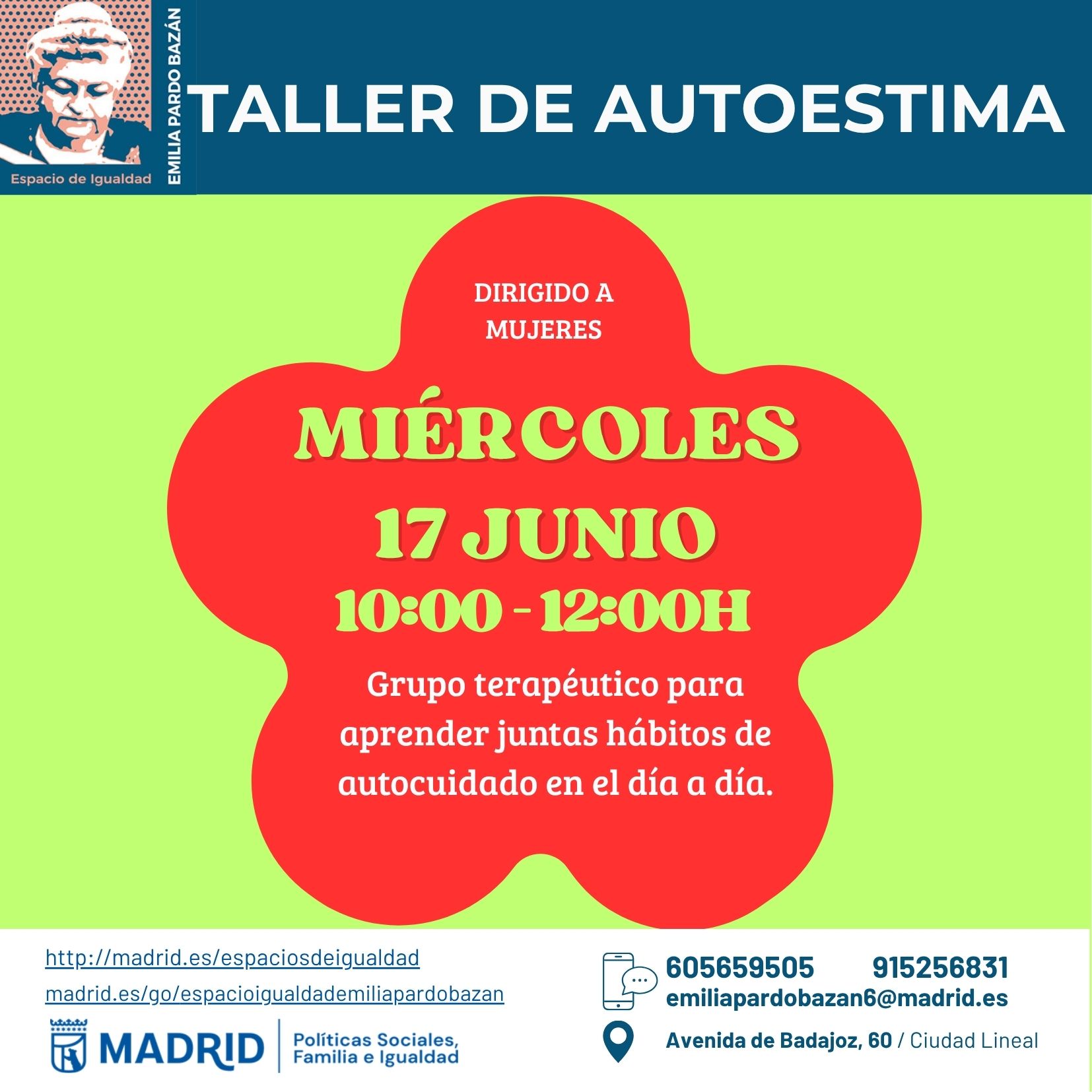 Cartel con la misma informaci&oacute;n que la publicada en web