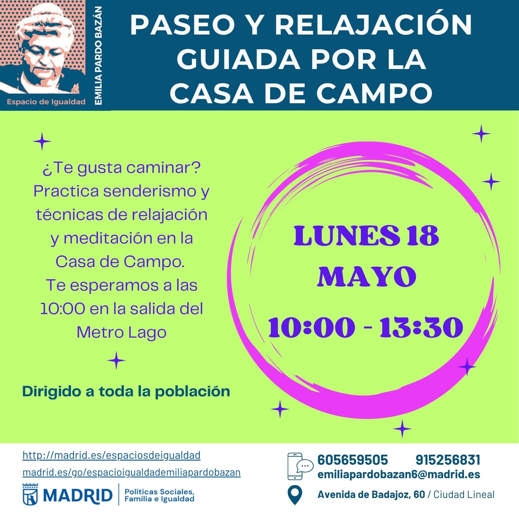 Cartel con la misma informaci&oacute;n que la publicada en web