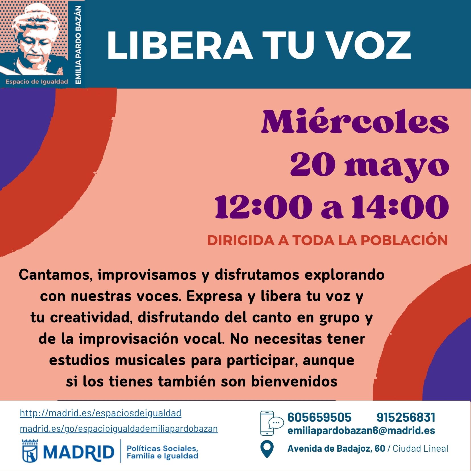 Cartel con la misma informaci&oacute;n que la publicada en web